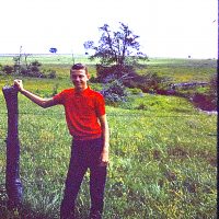 Jack Jr at age 15(?). Tall and skinny